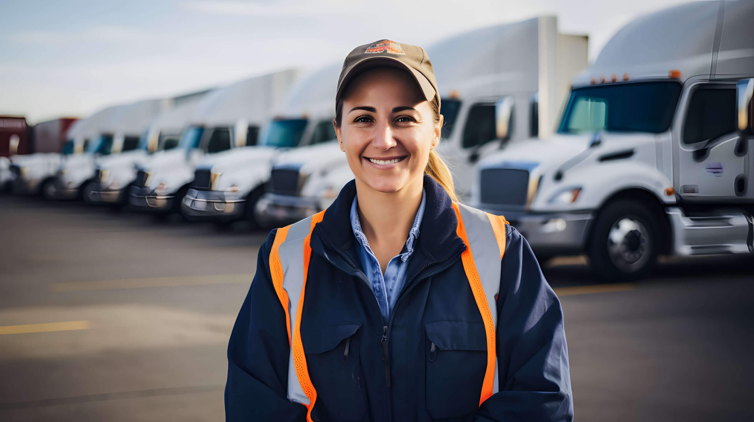 female transportation inspector